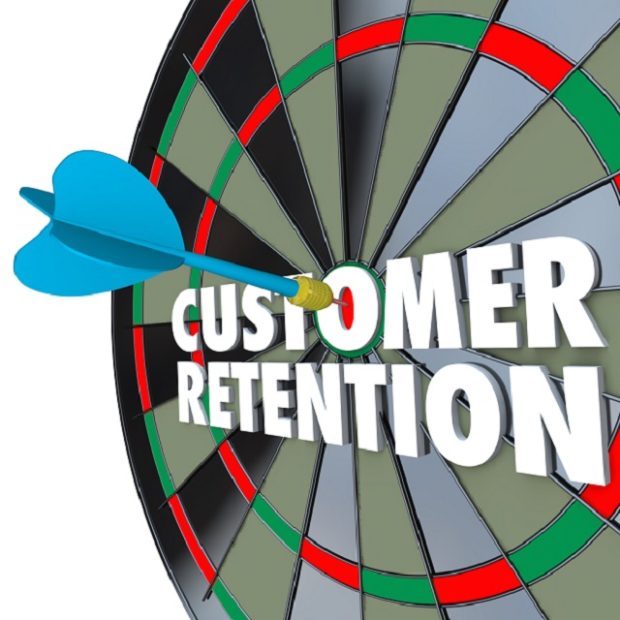 Customer Retention Dartboard Dartboard