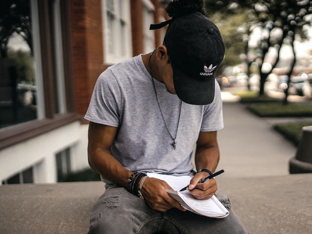 Man With Addids Cap