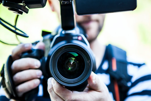 Man With Video Camera